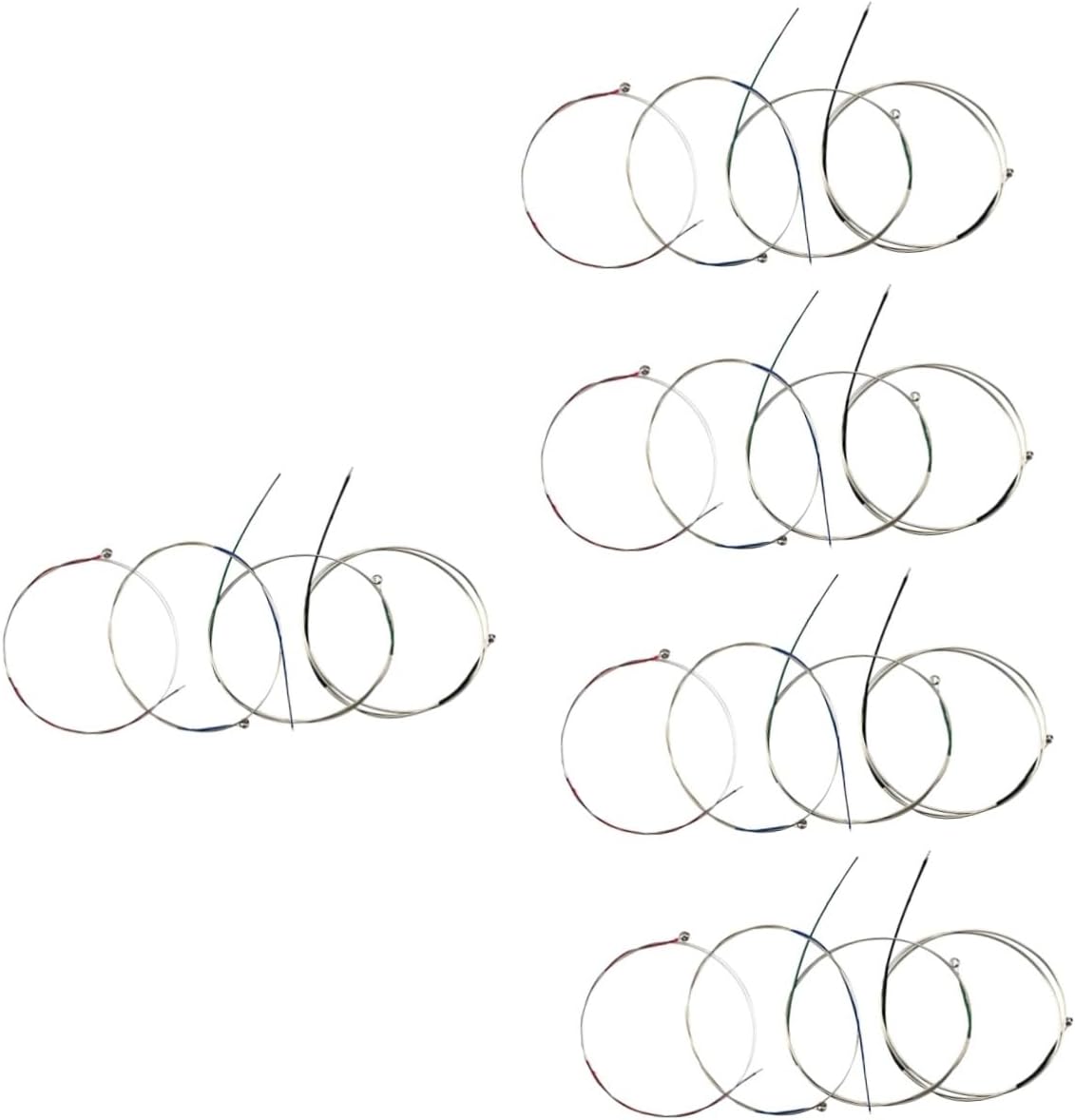 ibasenice 5sets Strings String for Violin Replacement for Violin Fiddle Violoncello