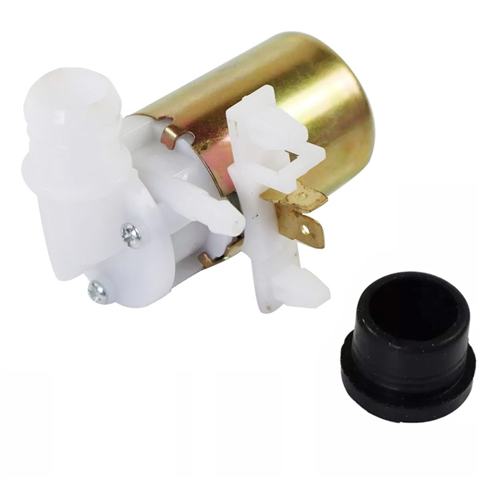 Mobhygct One Color Windscreen Washer Pump Fit For Nissan 8943356251, 8970748180 2 Pins Windshield Washer Pump