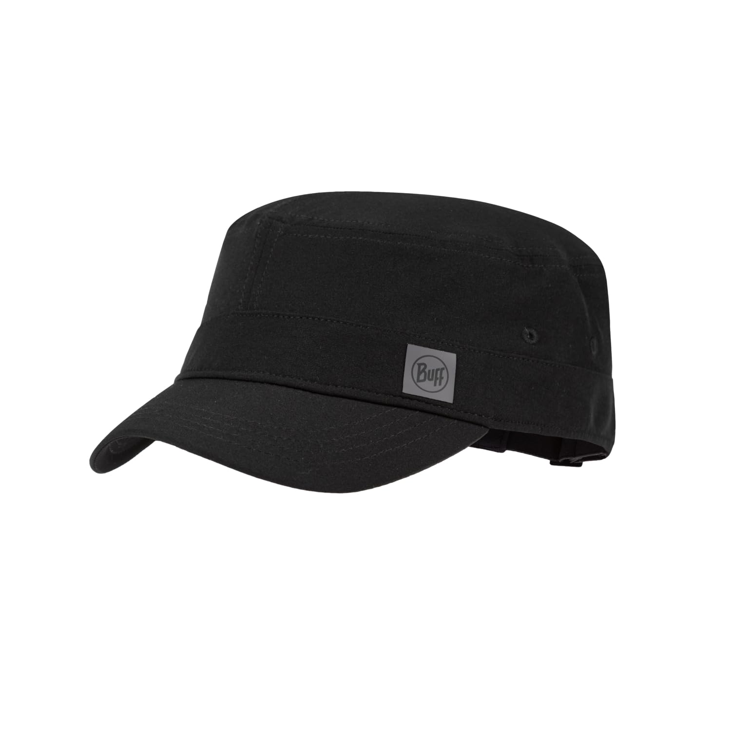 Buff®| Cap Military Basic, Comfortable, UPF50 Protection, Adjustable, Men, Women S/M Black
