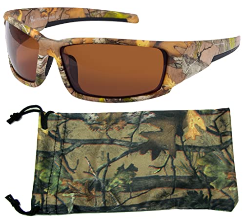 Hornz Brown Forest Camouflage Polarized Sunglasses for Men