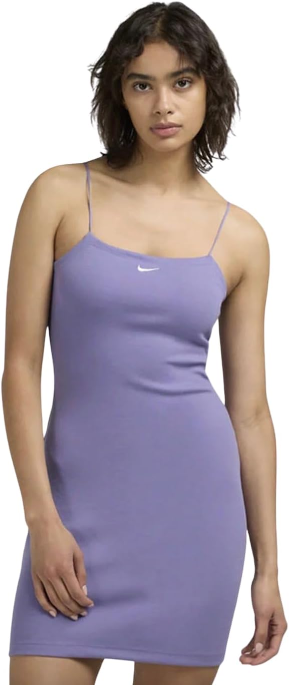 Nike Women's Chill Knit Mini Rib Cami Dress