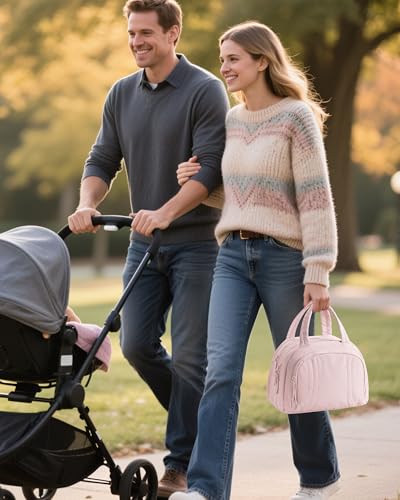 Image of Wearable Breast Pump Bag Compatible with Momcozy /Medela /Elvie /Eufy