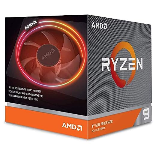 Processore AMD Ryzen 9 3900X (12C/24T, 70MB di cache, 4,6 GHz Max Boost) (rinnovato)