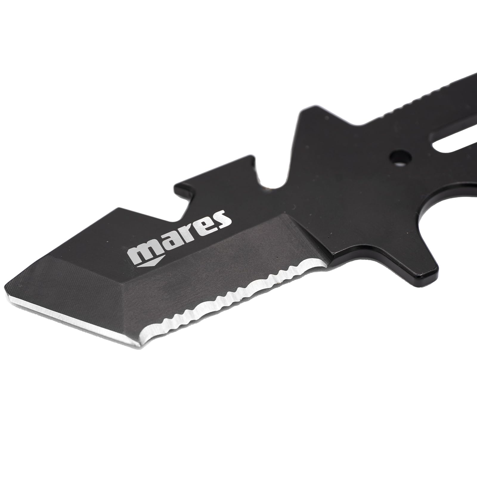 Mares Neutron Stainless Steel 137mm Long Scuba Dive Knife | Sheath with Loops & Straps Included