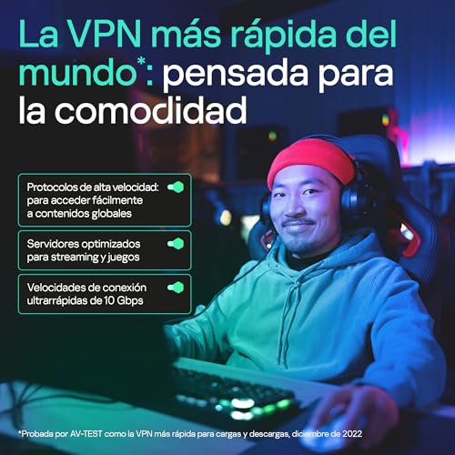 Miniatura 5 de Kaspersky Vpn Secure Connection 5 Dispositivos 1 Usuario 1 Año Pc Mac Código De Activación Enviado Por Email
