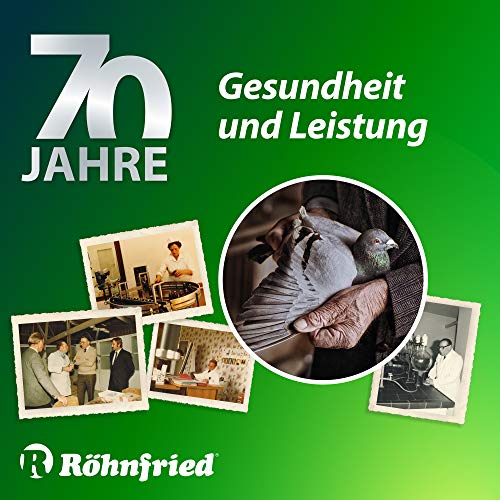 Röhnfried Bierhefe Pro 1500g I B-Vitamine, Aminosäuren, Mineralien & Spurenelemente I ideal während der Aufzucht & Mauser
