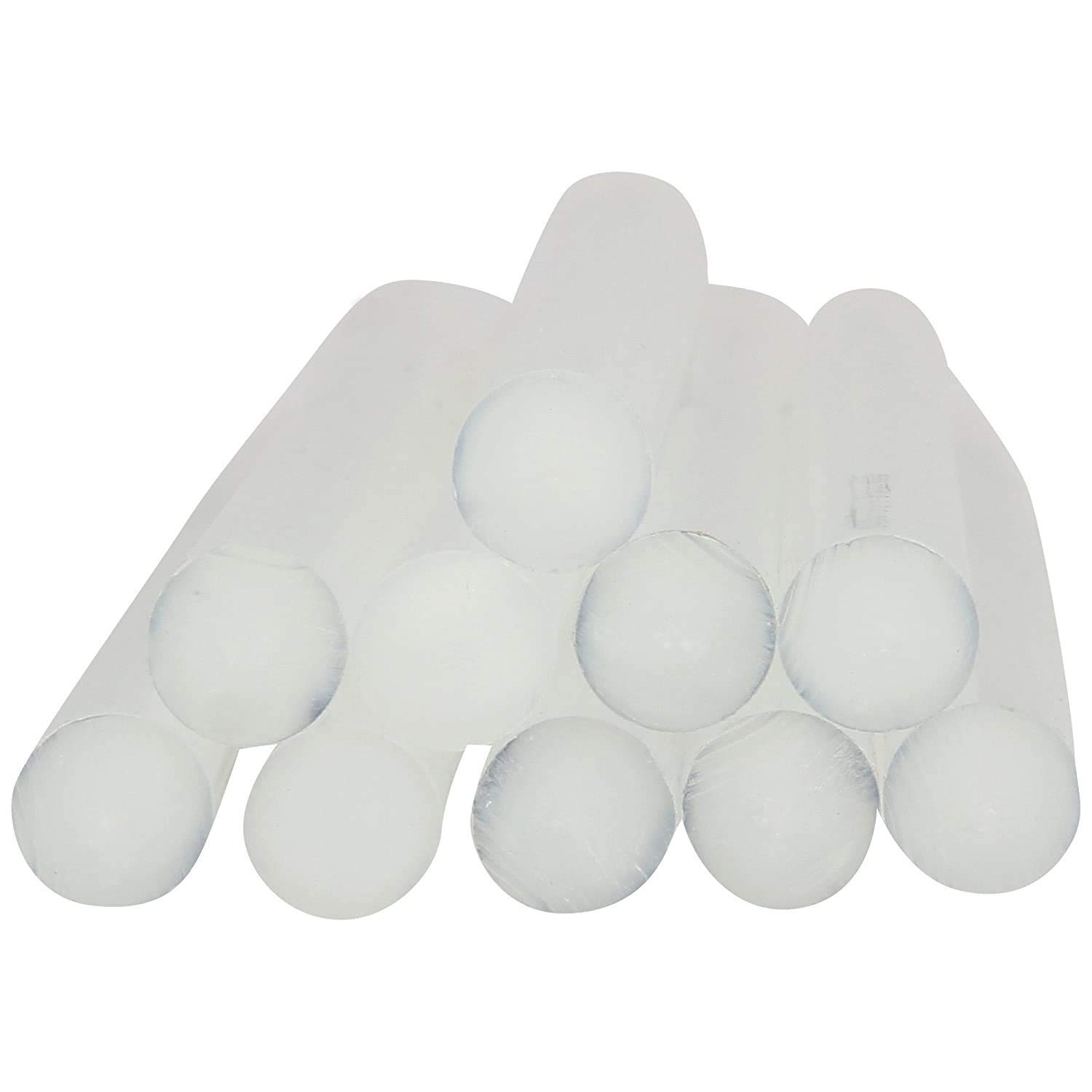 Spartan White Glue Stick Pack of 10 (Size 8 Inch Long, for Glue Gun