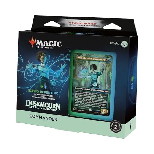 Mazo de Commander de Duskmourn: La casa de los horrores, de Magic: The Gathering - ¡Susto repentino! (Versión en Español)