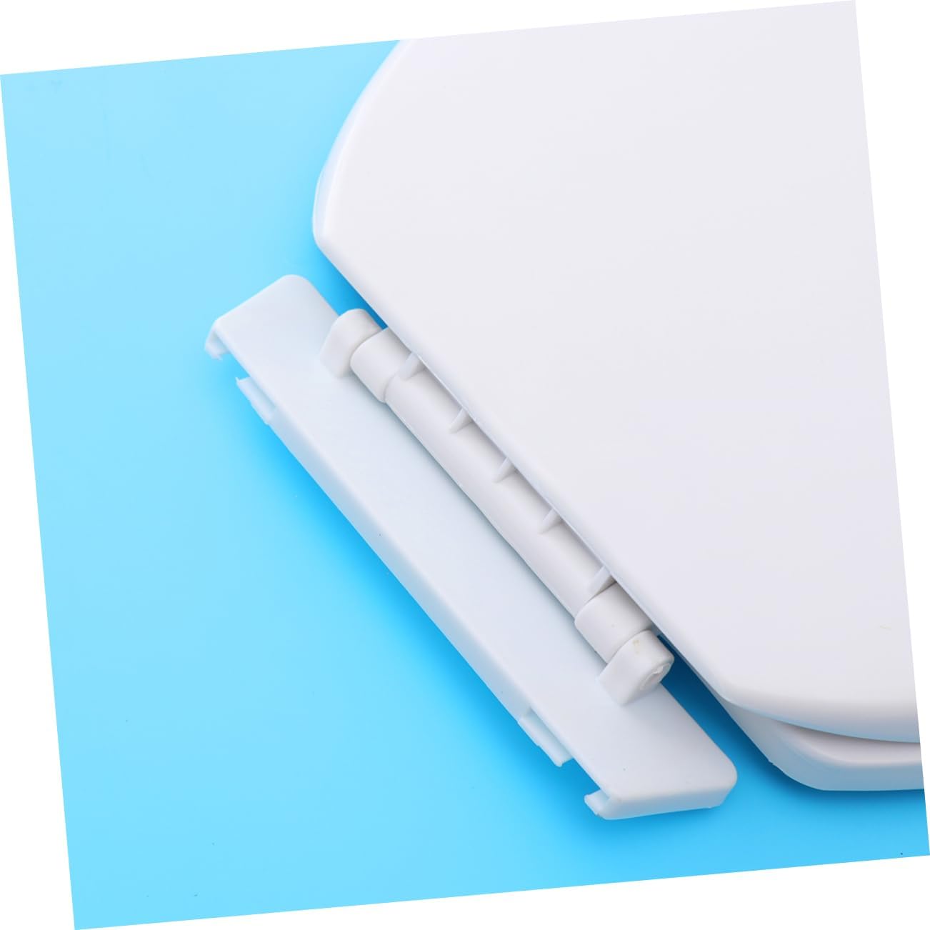 Alipis Pp Board Toilet Seat Cover Thick Shaped Lid Easy Install Home/bathroom