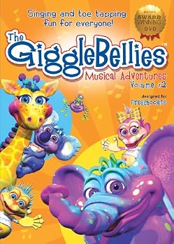 DVD-ROM The GiggleBellies Musical Adventures Volume #2 Book