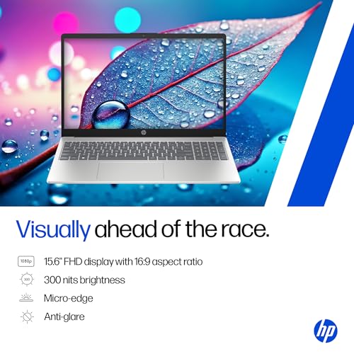 Image of HP 15 Smartchoice, Intel Core Ultra 5 125H 12 TOPS, 24GB DDR5 (Upgradeable) 1TB SSD,Anti-Glare, FHD, 15'' /39.6cm,Win11, M365*Office24, Silver, 1.65kg, FD1458TU, FHD Camera w /Shutter, Backlit AI Laptop