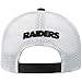 Outerstuff Youth Black/White Las Vegas Raiders Core Lockup Adjustable Hat