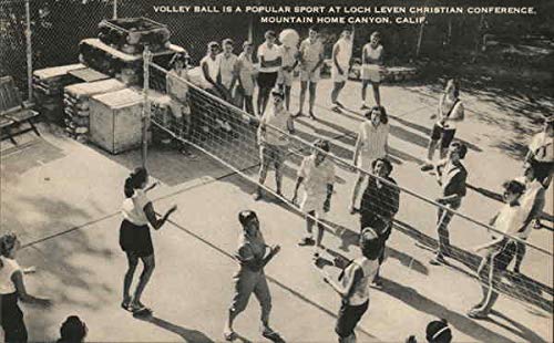 Loch Leven Christian Conference Volleyball Postcard