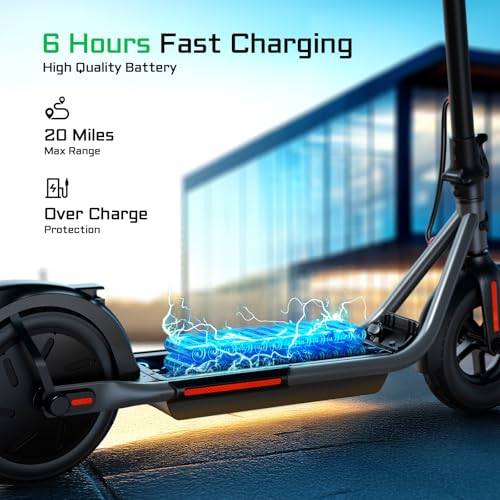 Image of SISIGAD Electric Scooter Adults,8.5 inch /10 inch /12 inch Tires,Peak 500W Motor,Top Speed 19 /20 /25Mph,19 /20 /25 Miles Long Range,Folding E-Scooter with Double Braking System, Smart Control