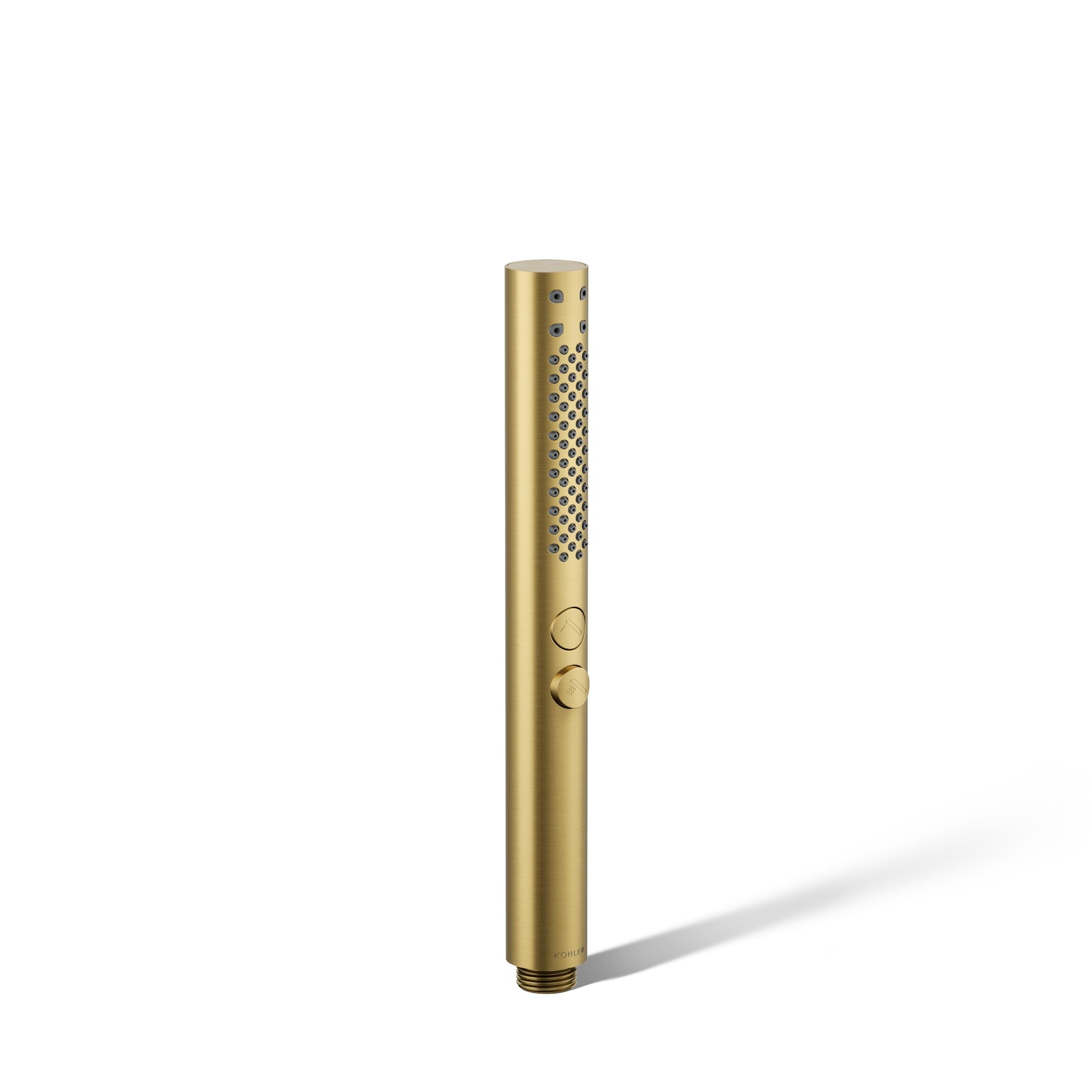 Douchette Kohler Shift+ K-21335-G-2MB, pommeau de douche rond laiton brossé haut de gamme
