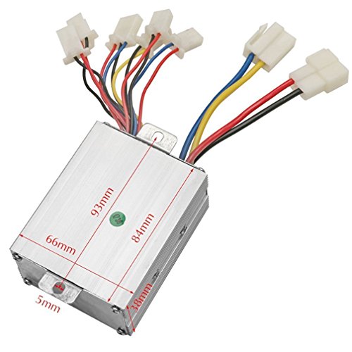 Tdpro 24V 500W Brush Speed Motor Controller And Throttle Grip For Electric Scooter Bicycle E-Bike Tricycle #TOP3