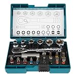 Makita B-54081 21 Piece Screw Bit and Ratchet Set