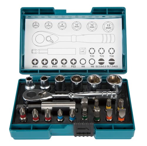 Makita B-54081 Ratschen-Bit-Set 21-teilig