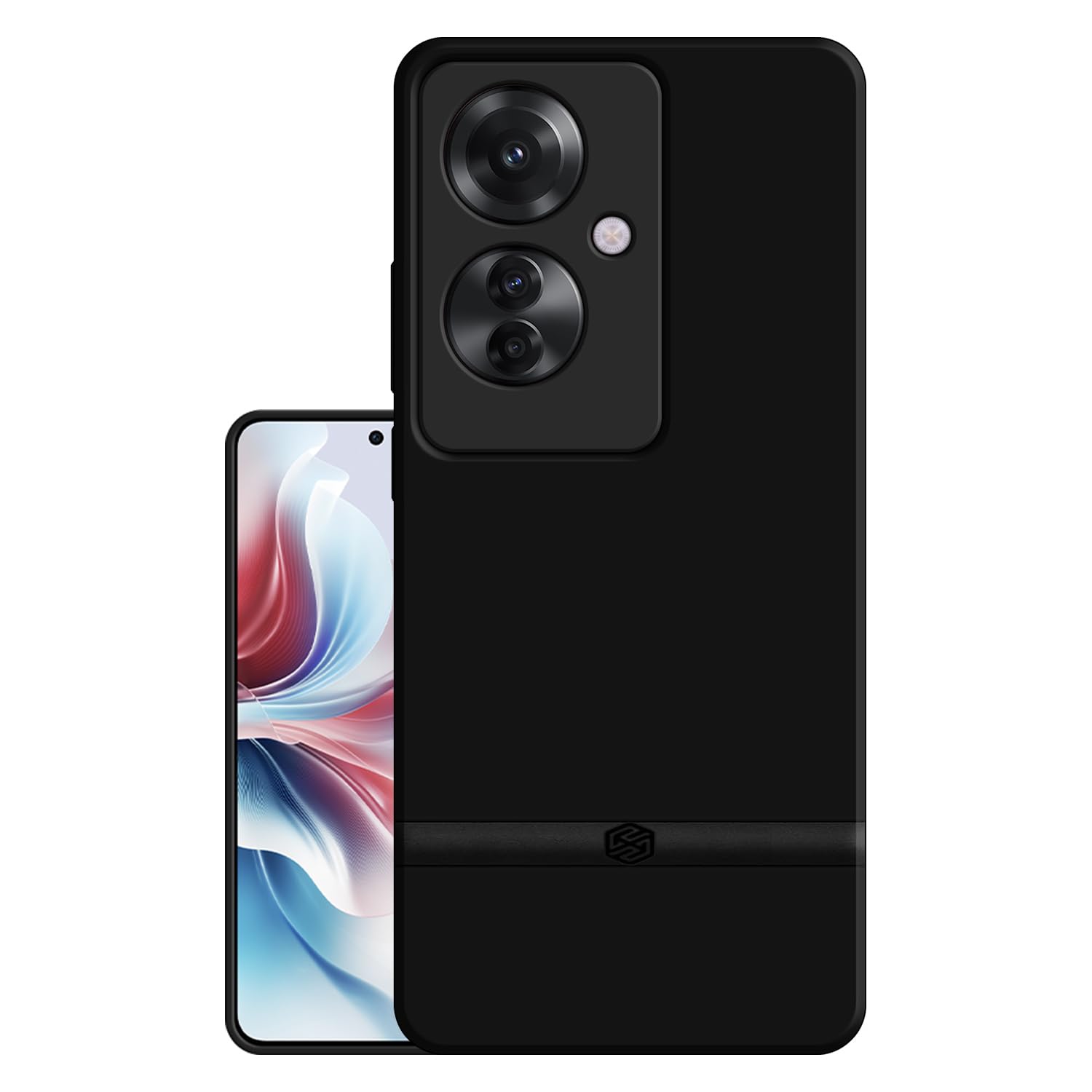 Hello Zone Exclusive Matte Finish Soft Back Case Cover for Oppo F25 Pro 5G - Black (B0CX8S12Q4) Amazon Price History, Amazon Price Tracker