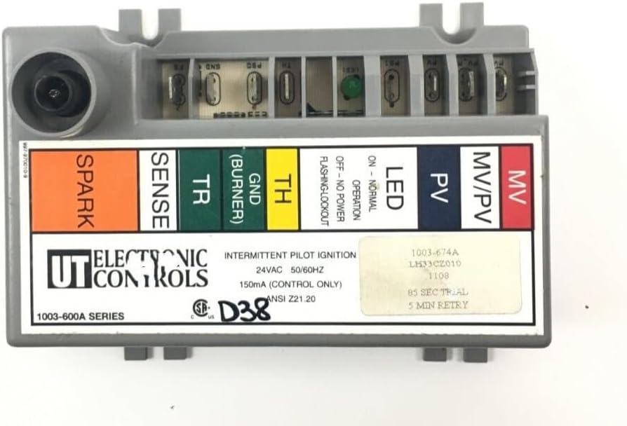 Replacement for UT LH33CZ010 Intermittent Pilot Ignition Module 1003-674A OEM
