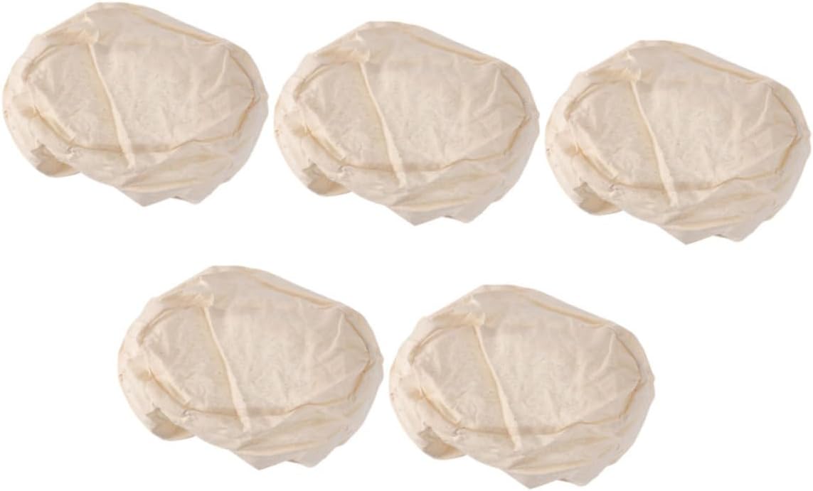 Ciieeo 10pcs Bread Basket Cover Baking Bread Proofing Basket Breathable Liner for Fermentation