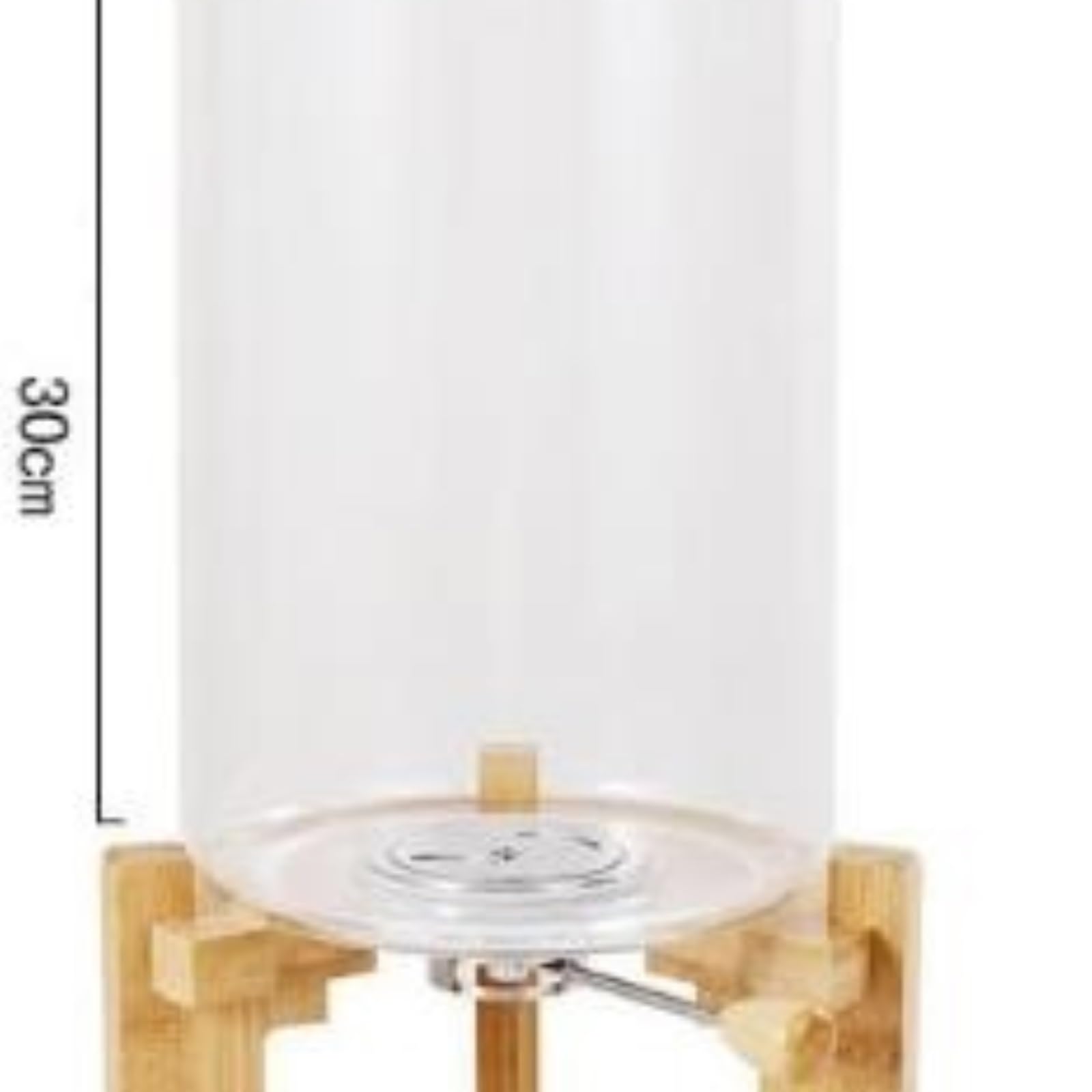 Dispensador Cereales Recipiente De Vidrio Para Dispensador Arroz, Para Cereales, Almacenamiento Harina Y Para La Cocina Despensa Desayuno(7.5L)