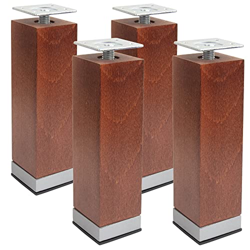 F!XBL Piedini per mobili in legno, regolabili