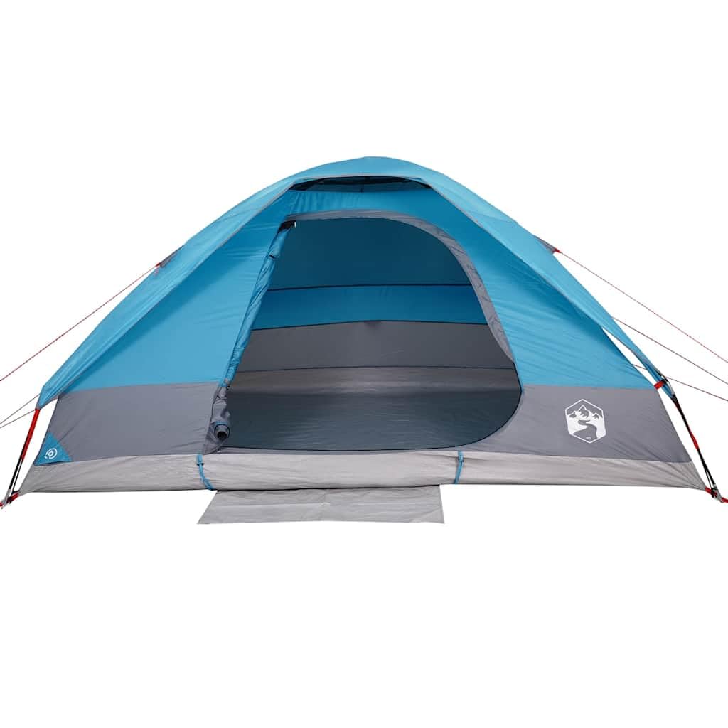 Genérico Tienda de campaña Familiar iglú 6 Personas Impermeable Azul,Deportes,Actividades al Aire Libre,Camping y Senderismo,Tiendas de campaña-94782