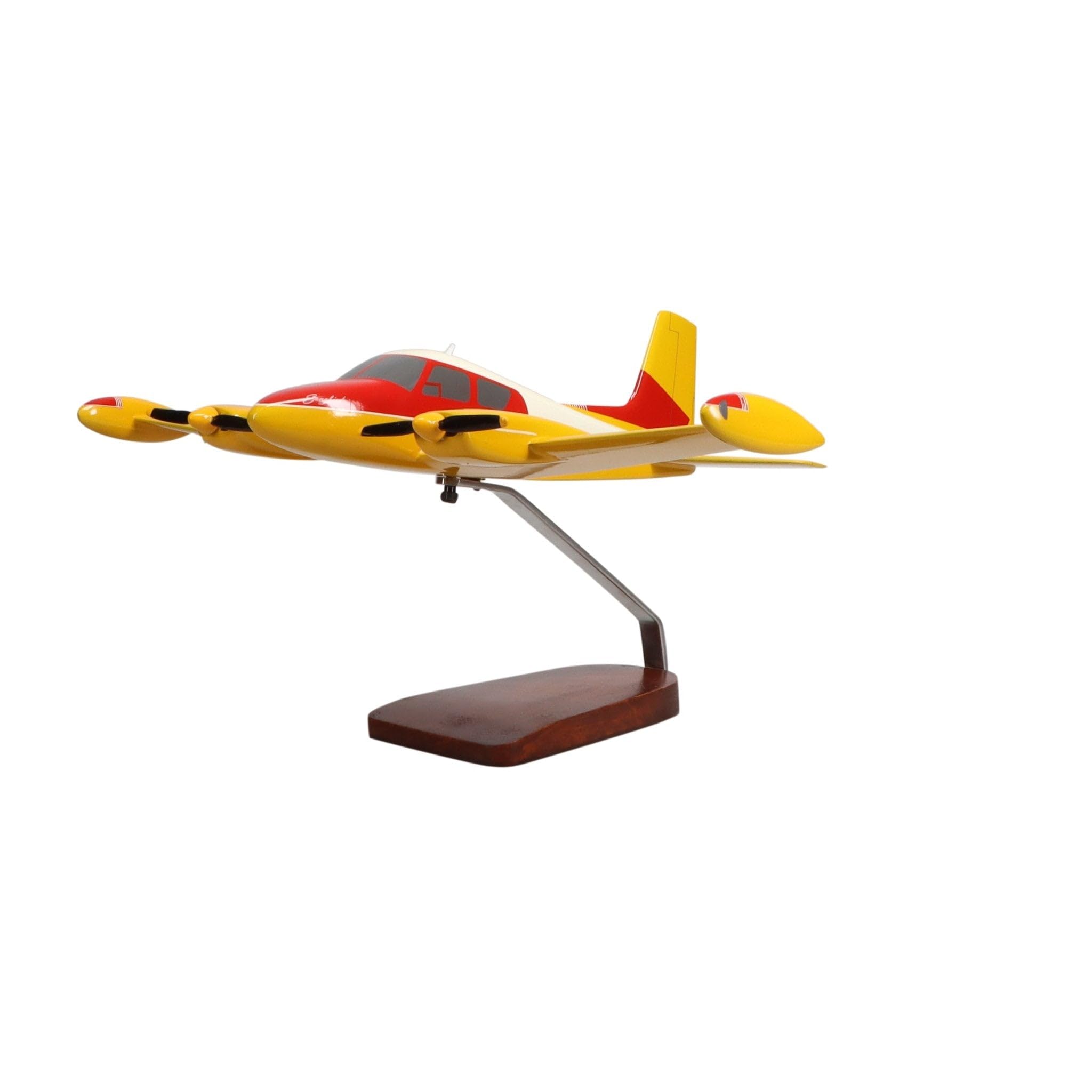 High Flying Models Cessna 310 "Songbird Large Mahogany Sculpture - Image 2