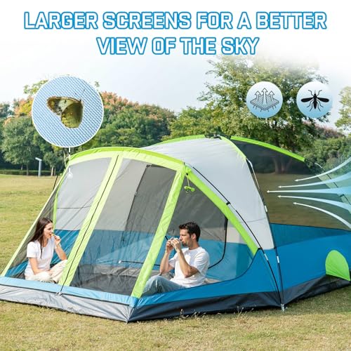 JELUCAMP 6/8 Person Large Family Tent