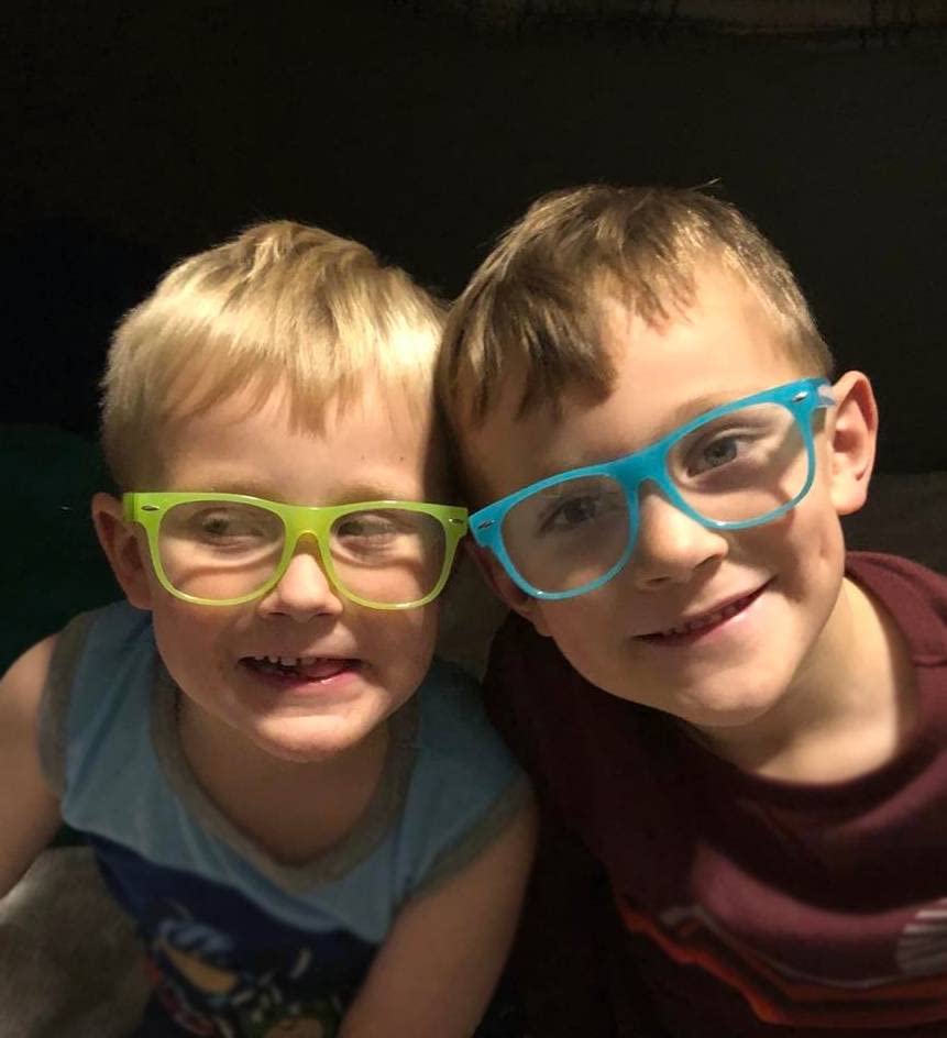 OWL 3 Pack Blue Light Blocking Kids Glasses Glow In The Dark, Clear Lens Girls Boys Glasses for Screen Time4