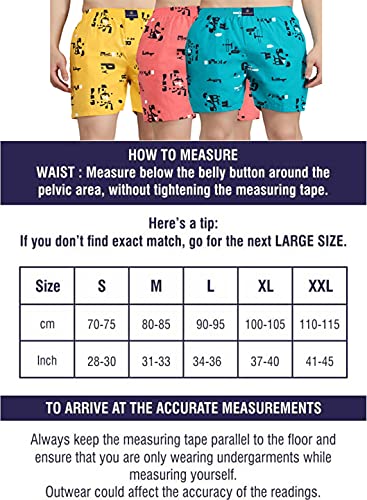 Image of Men's Pure Cotton Regular Printed Boxer