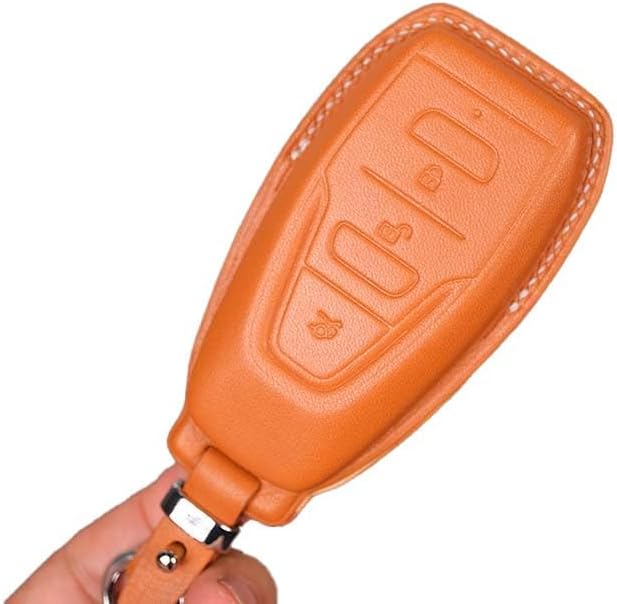 Leather Key Fob Cover Compatible with Aston Martin DBX, DB9, DB11, Vantage – Custom Key Case for Keyless Entry Remotes – Premium Aston Martin Accessories