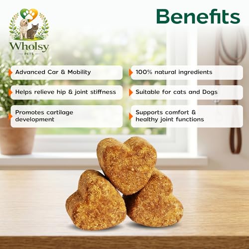 Hip & Joint Chews for Cats and Dogs. 100% Natural ingredients used. - Image 3