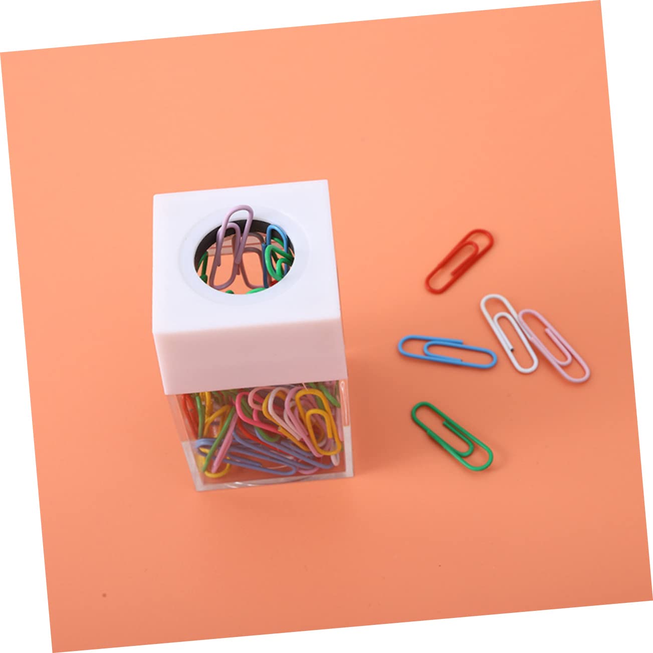 NUOBESTY Lot De 5 Porte-trombones Carrés Élégants Avec Couvercle Étui De Rangement Pour Trombones Organisateur Pour 2 Pièces X 5