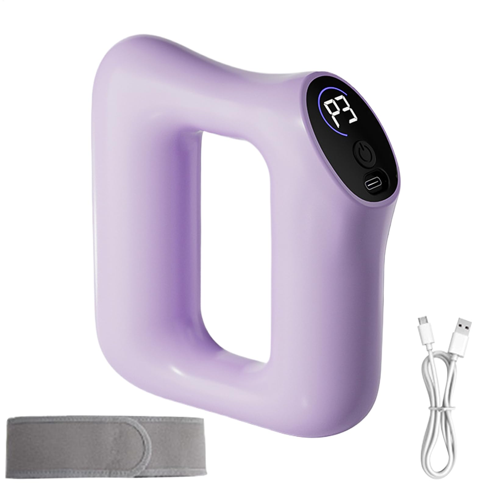Elektrischer Faszien-Ring Für Den Ganzen Körper - Ergonomisches Massagegerät Mit Heizfunktion Zur Muskelentspannung,Multifunktionales Ganzkörper Faszienmassagegerät Für Männer Frauen