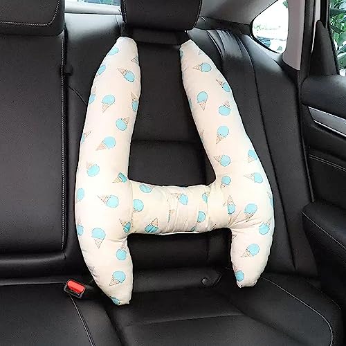 Almohada ajustable para cinturón y reposacabezas Azul miniatura 3