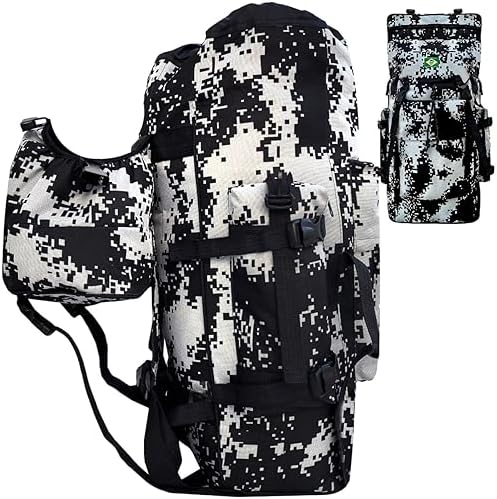Mochila Masculina Cargueira Camping Mochilão Impermeável Reforçad...