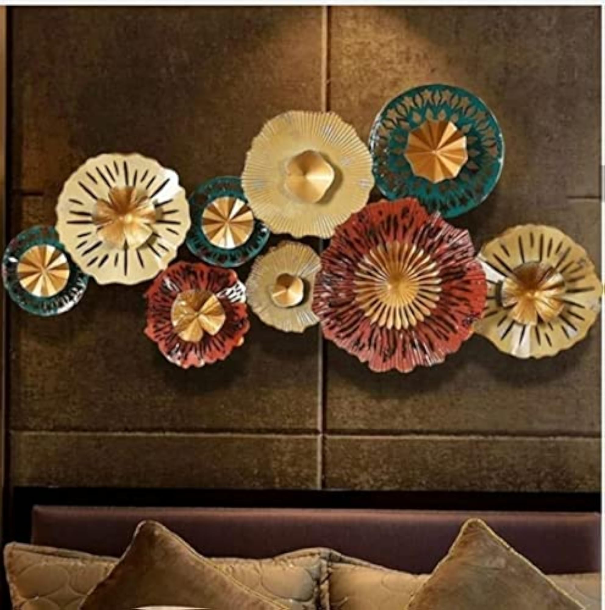 Metal Wall Art Size-L-48XW-24XTh-2 inches