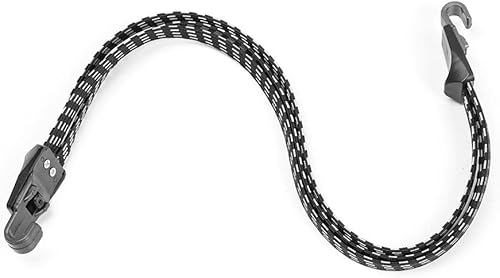 Miniatura 2 de 3 piezas de equipaje para bicicleta, correa fija, cuerdas elásticas, ganchos de cable, portaequipajes de bicicleta, cuerda con 2 campanas, parte de