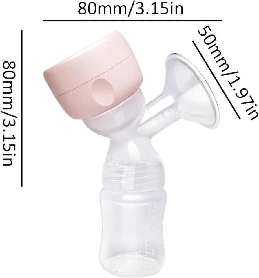 Image of Automatic Breast Pump Efficient Electric Milk Pump for Breastfeeding Mothers Comfortable, Portable, Quiet Suction Pump Ideal Postpartum Nursing Solution