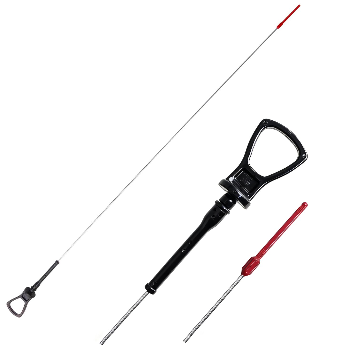 Engine Oil Dipstick Replaces 11437600470, Checking Oil Dip Stick Compatible with BMW 1 3 Series F20 F21 F30 F31 for Car Accessories Engine Oil Level Indicator Dipsticks Replace