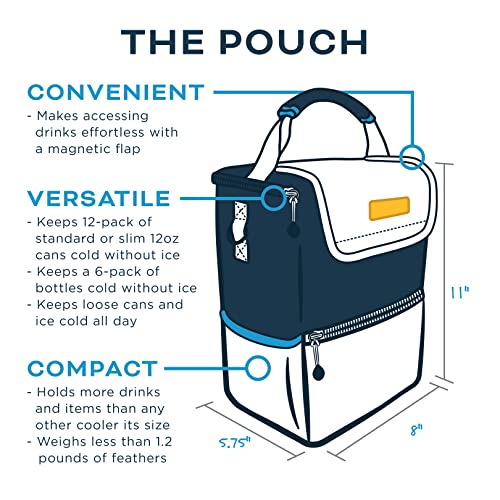 Bolsa térmica aislada Kanga suave para 6 o 12 latas de cerveza a prueba de fugas 7
