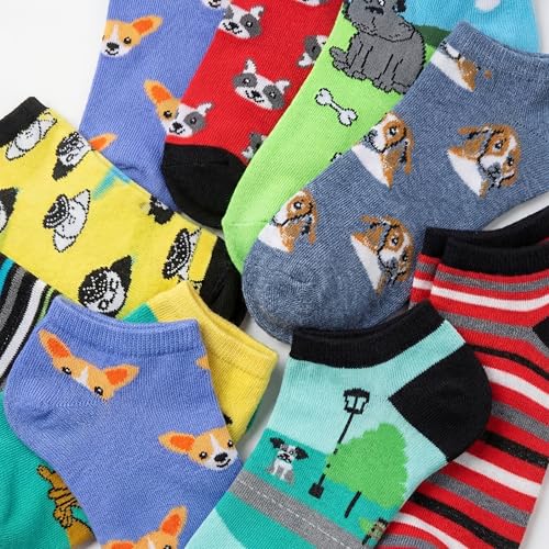 Image of Tipi Toe Women's 20 Pack Colorful Low Cut Socks - Lightweight, Breathable Design for All-Day Comfort Sizes 9-11 /10-13