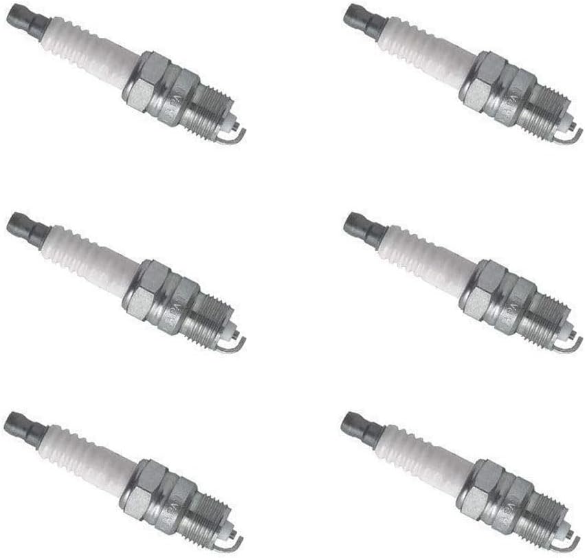6 Pack Replacement UR4 Spark Plug for NGK Lawn Mower Models