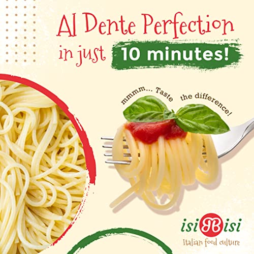 Isibisi Gluten Free Spaghetti Pasta - Organic Pasta Noodles, Authentic Italian Spaghetti - Vegan, Non Gmo, Rice And Corn Flour - Made In Italy (6 Pack) #TOP4