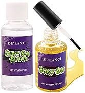 Spirit Gum Adhesive and Remover Kit Makeup Spirit Gum & Remover Combo Kit 13ml Spirit Face Glue+3...