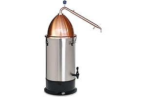 Alembic Copper Pot Still with T500 Boiler (110 Volt)