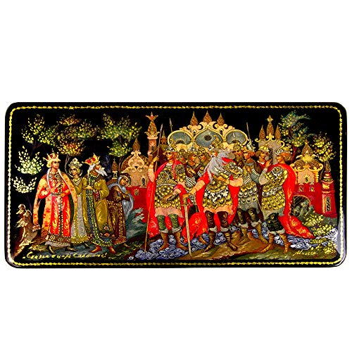 Tale of Tsar Saltan lacquer box