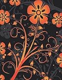  giant notebook 500 pages floral: giant notebook extra large jumbo notebook/journal  500 pages College-Ruled 8.5 x 11 Cute Vintage Floral Garden ... Students, Artists, Writers and Teachers